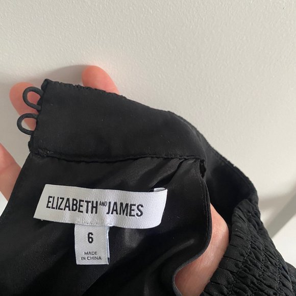 Tiered Black Cocktail Dress - Picture 4 of 5